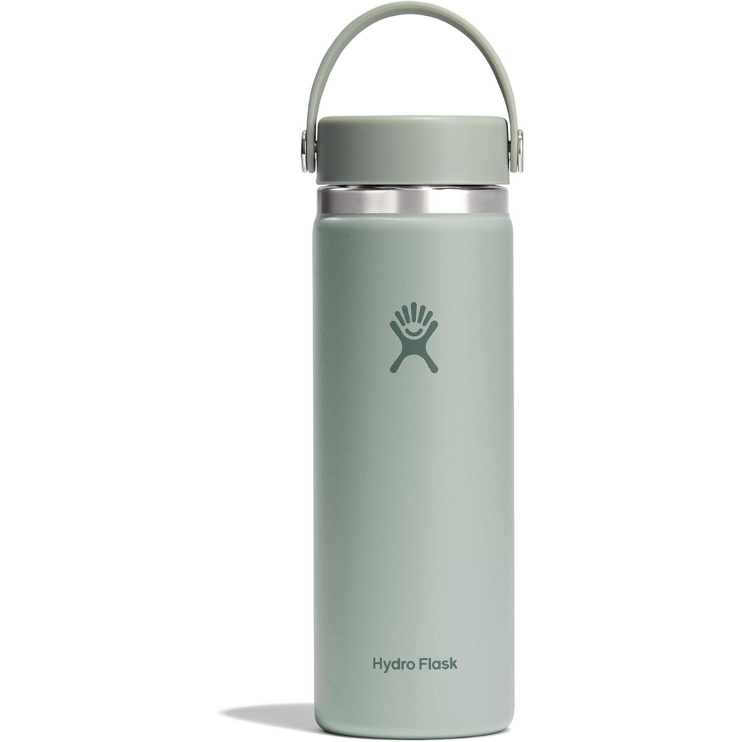 Hydro Flask Wasserflasche – isolierter Edelstahl – Weithals-Flex-Deckel, auslaufsicher, tropffrei und wiederbefüllbar, 590 ml Harbor Blue