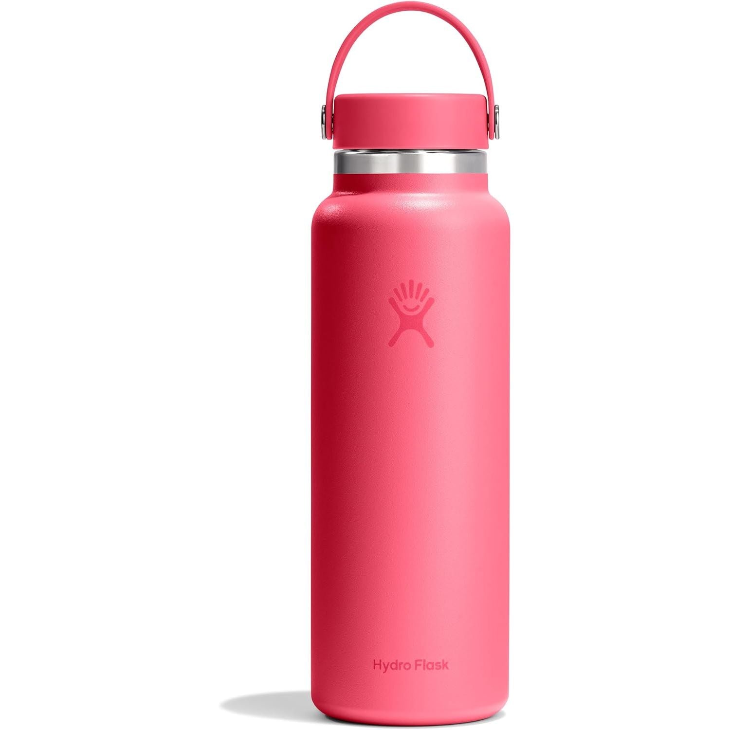 Hydro Flask Wasserflasche – isolierter Edelstahl – Weithals-Flex-Deckel, auslaufsicher, tropffrei und wiederbefüllbar, 590 ml Harbor Blue