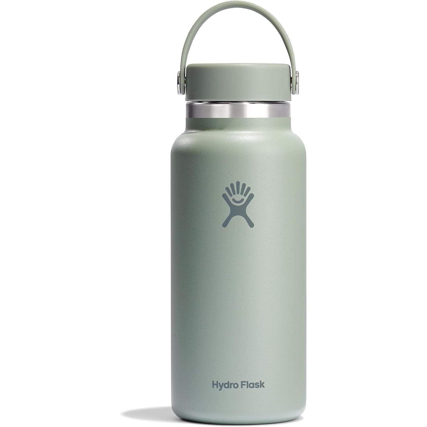 Hydro Flask Wasserflasche – isolierter Edelstahl – Weithals-Flex-Deckel, auslaufsicher, tropffrei und wiederbefüllbar, 590 ml Harbor Blue