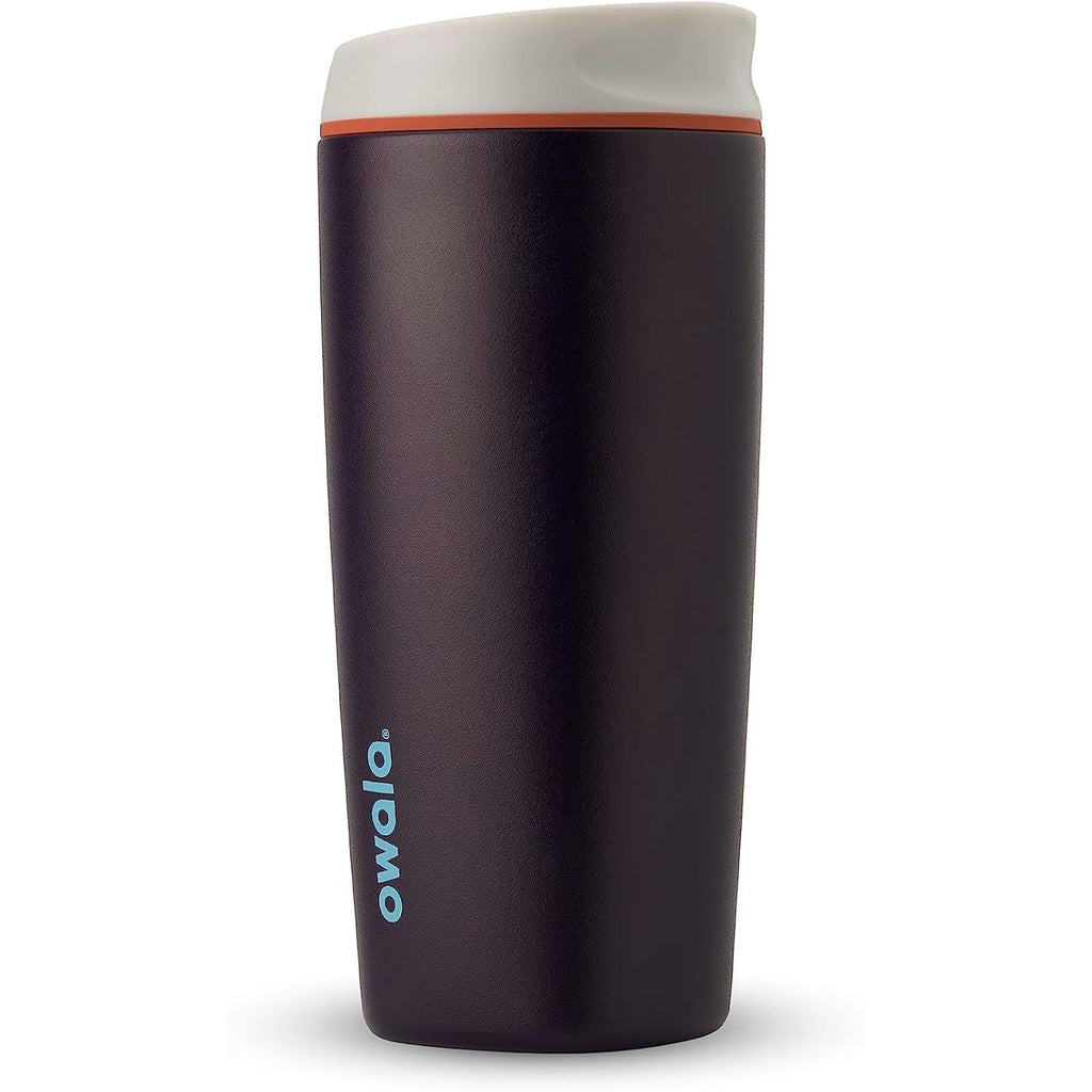 Owala SmoothSip Isolierter Edelstahl-Kaffeebecher, wiederverwendbarer Eiskaffeebecher, Heißkaffee-Reisebecher, BPA-frei, 590 ml, Pink (Watermelon Breeze)