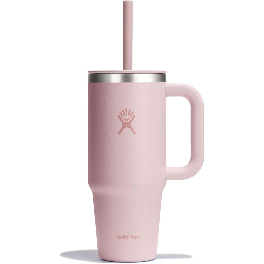 Hydro Flask Travel Tumbler mit Griff, Deckel und Trinkhalm – Isolierter Edelstahl, 40 Oz Trillium
