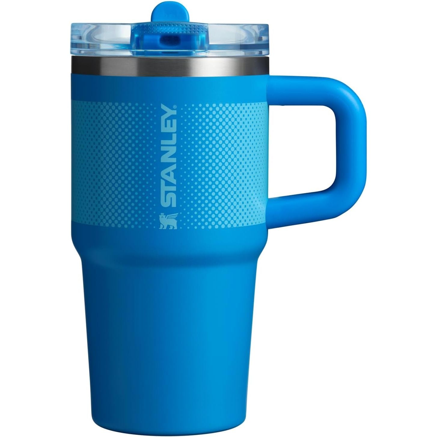 STANLEY Quencher ProTour Flip Straw Tumbler mit auslaufsicherem Deckel 1,2 Liter | Integrierter Strohhalm und Griff | Passt in Becherhalter für Reisen | Isolierter Edelstahlbecher | BPA-frei | Rosenquarz