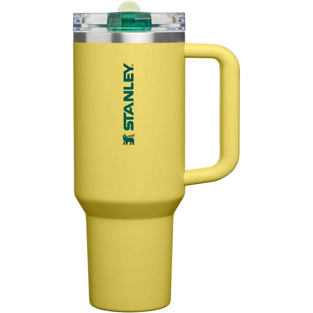 STANLEY Quencher ProTour Flip Straw Tumbler mit auslaufsicherem Deckel 1,2 Liter | Integrierter Strohhalm und Griff | Passt in Becherhalter für Reisen | Isolierter Edelstahlbecher | BPA-frei | Rosenquarz