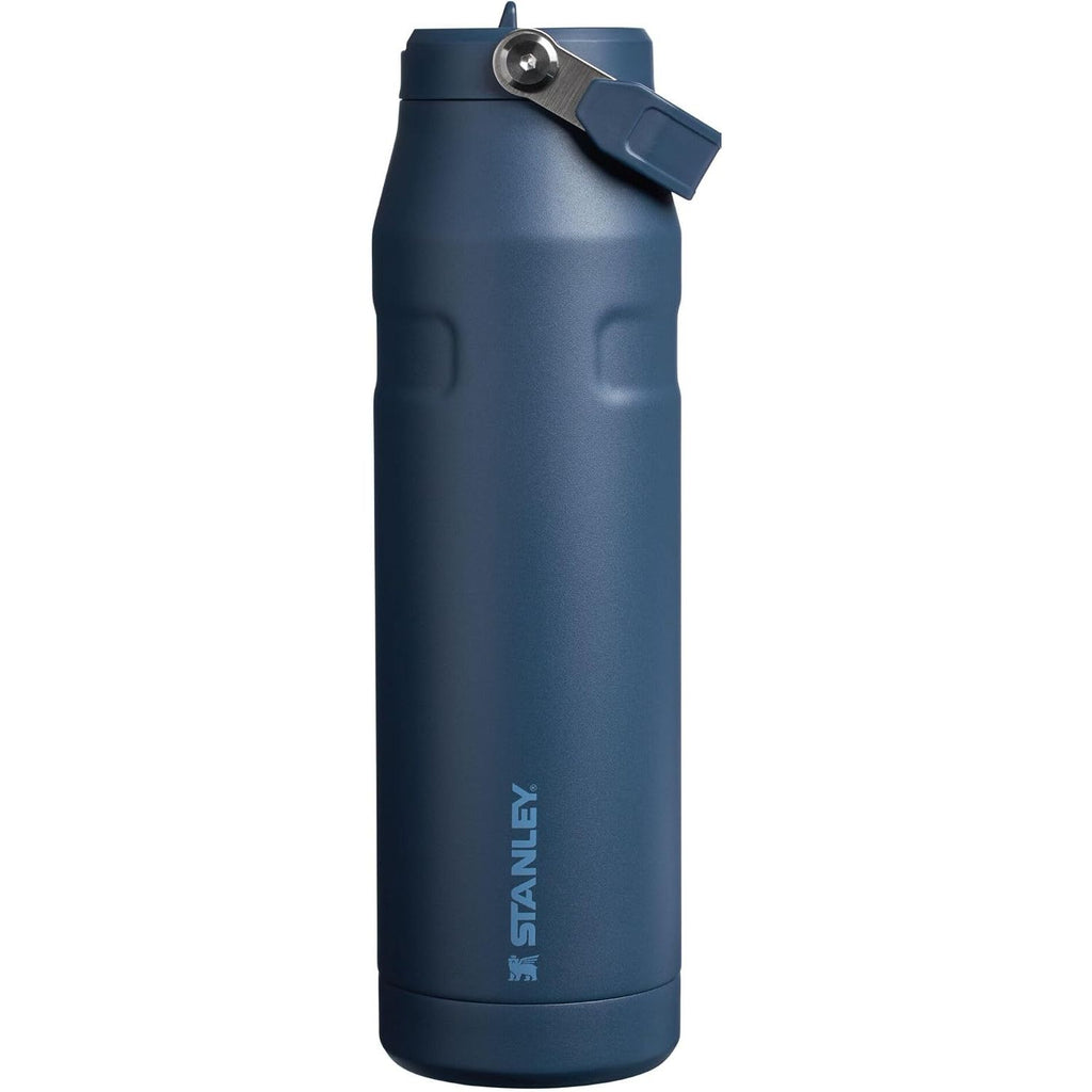 Stanley IceFlow Flip Straw 2.0 Wasserflasche 709 ml | Integrierter Strohhalm mit größerer Öffnung | Leicht und auslaufsicher | Isolierter Edelstahl | BPA-frei | Twilight