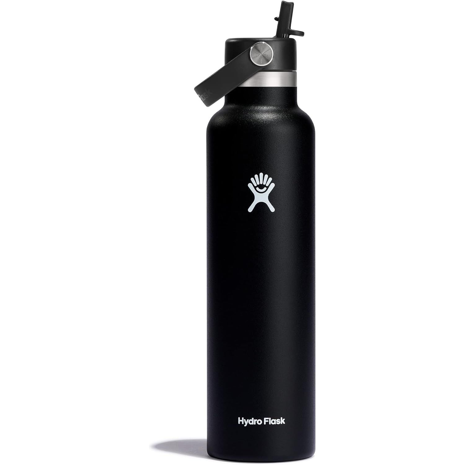 Hydro Flask Wasserflasche – isolierter Edelstahl – Strohhalmverschluss, auslaufsicher, tropfsicher in 24 Oz Capri Blue