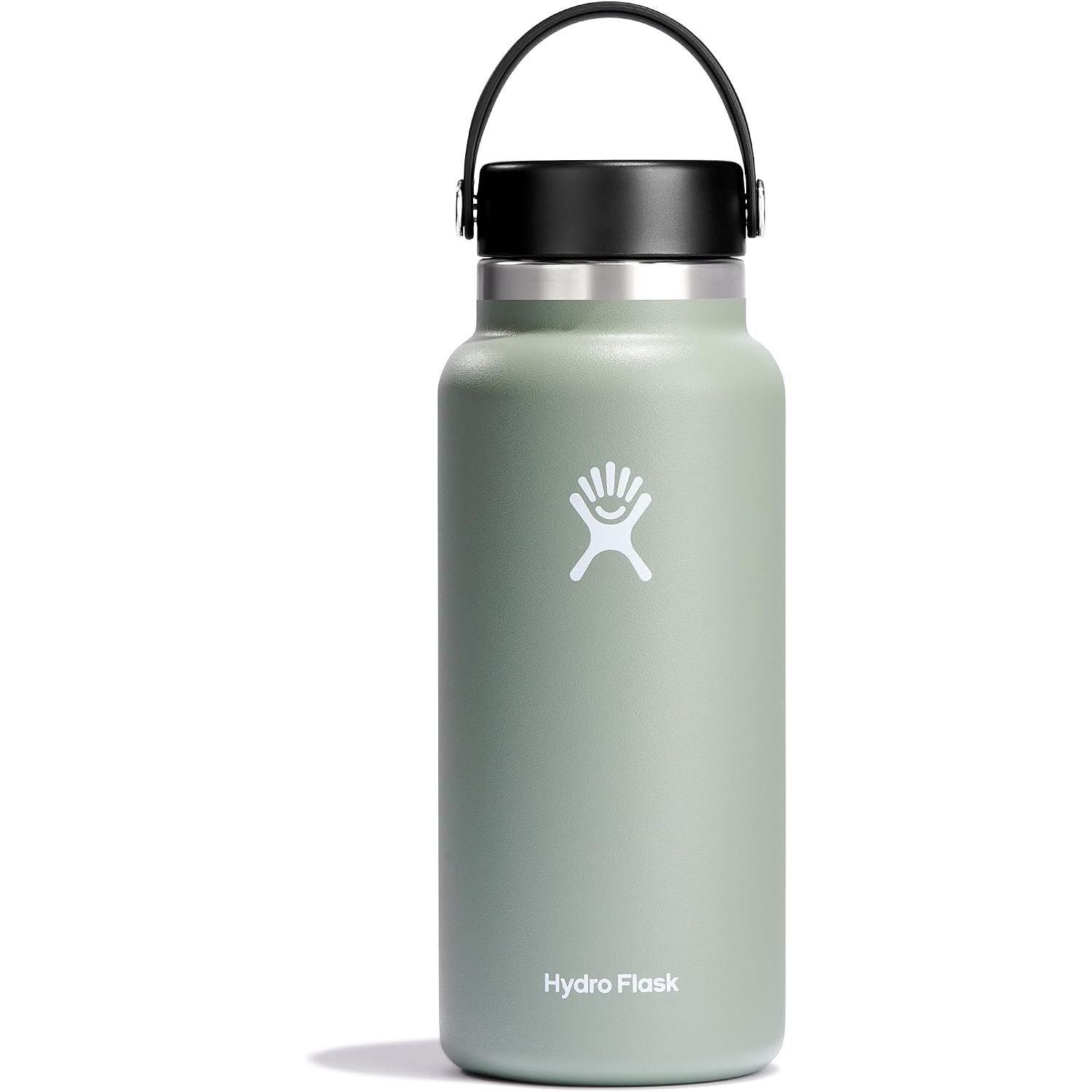Hydro Flask Wasserflasche – isolierter Edelstahl – Weithals-Flex-Deckel, auslaufsicher, tropffrei und wiederbefüllbar, 590 ml Harbor Blue
