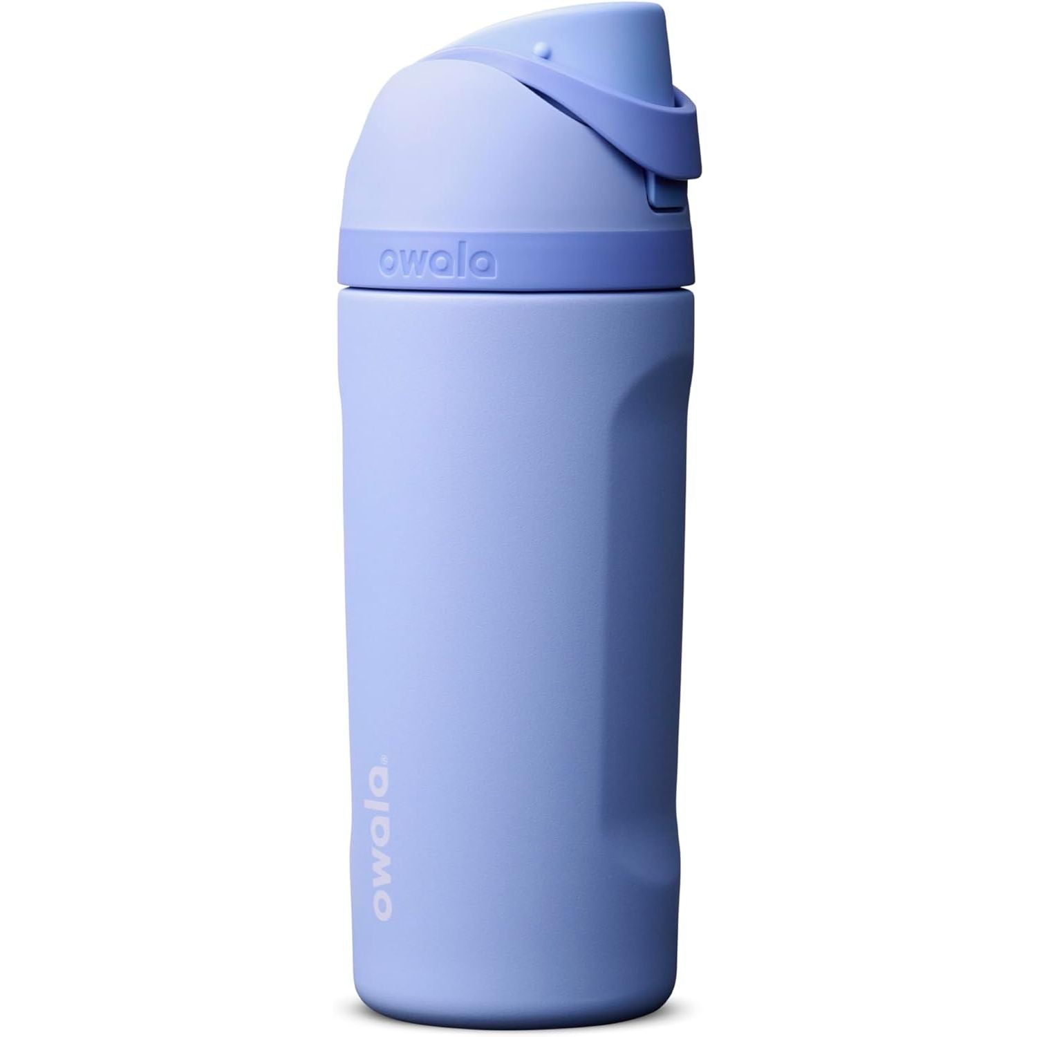 Owala FreeSip Isolierte Edelstahl-Wasserflasche mit Strohhalm für Sport und Reise, BPA-frei, 950 ml, Foggy Tide