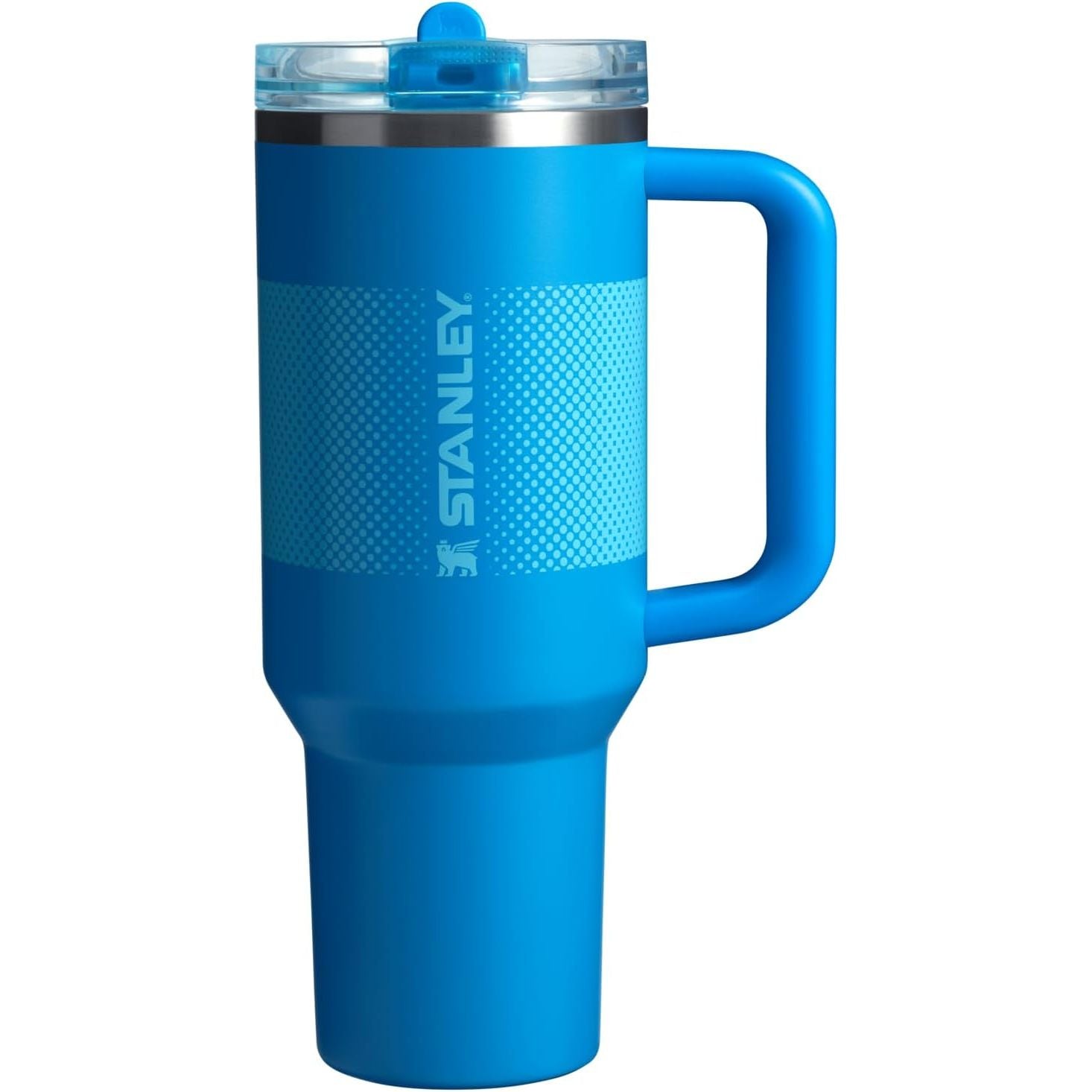 STANLEY Quencher ProTour Flip Straw Tumbler mit auslaufsicherem Deckel 1,2 Liter | Integrierter Strohhalm und Griff | Passt in Becherhalter für Reisen | Isolierter Edelstahlbecher | BPA-frei | Rosenquarz