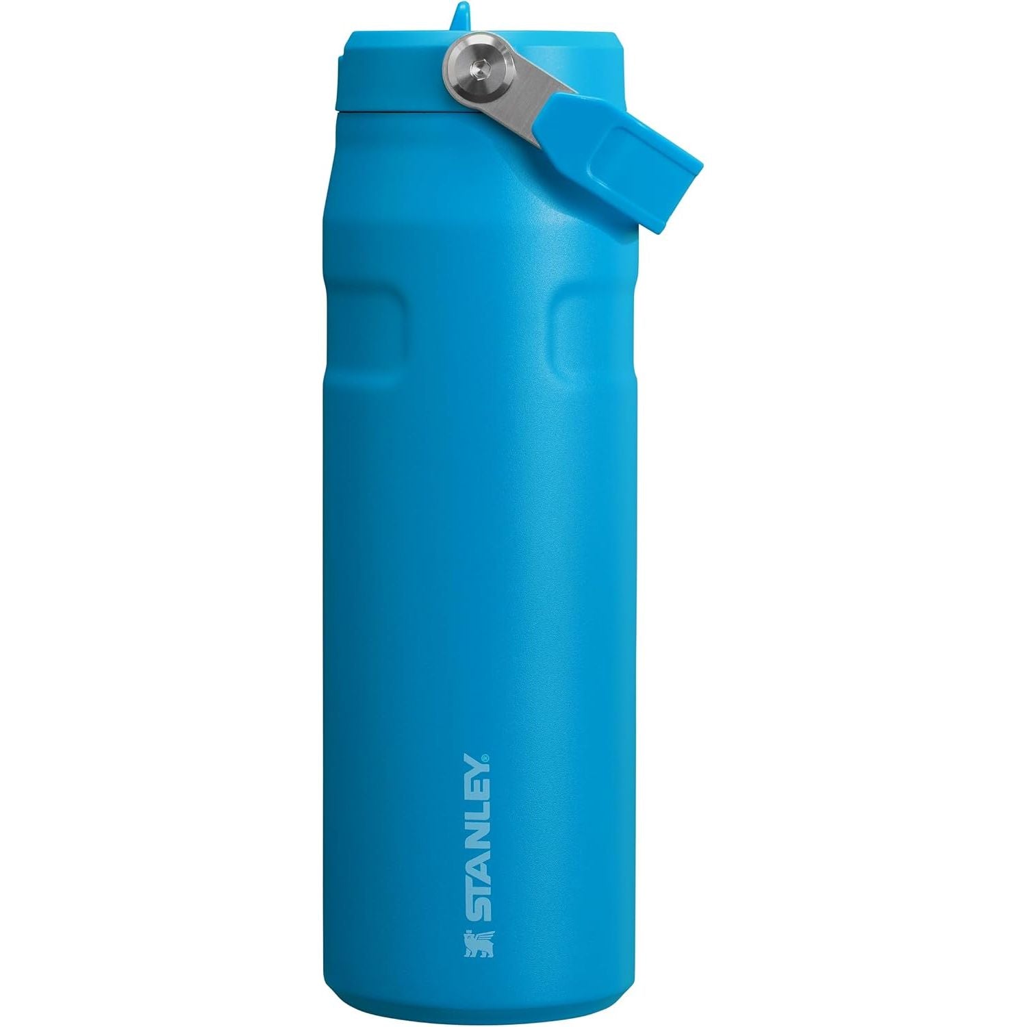 Stanley IceFlow Flip Straw 2.0 Wasserflasche 709 ml | Integrierter Strohhalm mit größerer Öffnung | Leicht und auslaufsicher | Isolierter Edelstahl | BPA-frei | Twilight