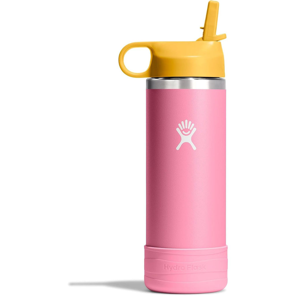 Hydro Flask Kinder-Trinkflasche für die Schule - Edelstahl und isoliert mit Strohhalmverschluss - 355 ml in Seaspray Blue