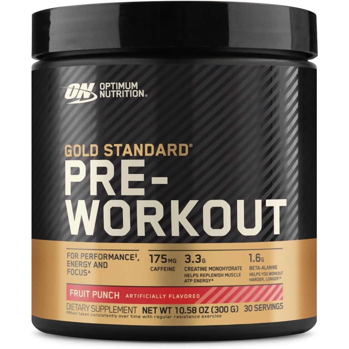 Optimum Nutrition Gold Standard Pre-Workout, Vitamin D for Immune Support, with Creatine, Beta-Alanine, and Caffeine for Energy, Keto Friendly, Blueberry Lemonade, 30 Servings, (Pack of 2)