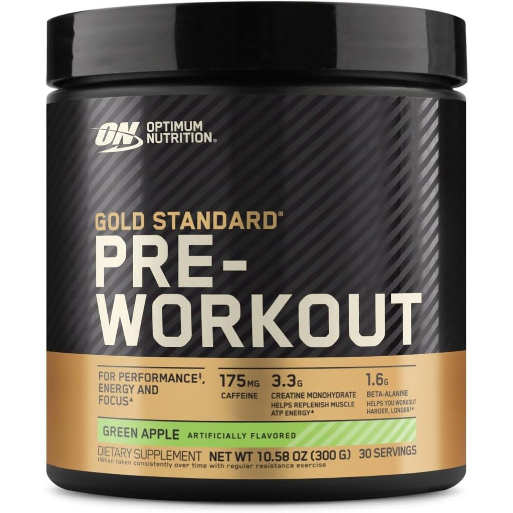 Optimum Nutrition Gold Standard Pre-Workout,Vitamin D for Immune Support,with Creatine,Beta-Alanine,and Caffeine for Energy,Keto Friendly,Watermelon Candy,30 Servings (Packaging May Vary),(Pack of 2)