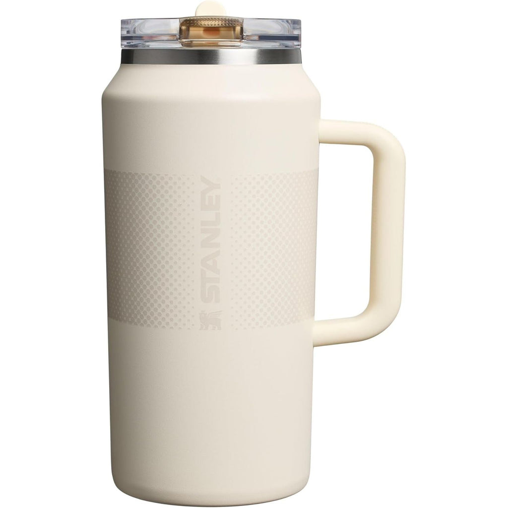 STANLEY Quencher ProTour Flip Straw Tumbler mit auslaufsicherem Deckel 1,2 Liter | Integrierter Strohhalm und Griff | Passt in Becherhalter für Reisen | Isolierter Edelstahlbecher | BPA-frei | Rosenquarz