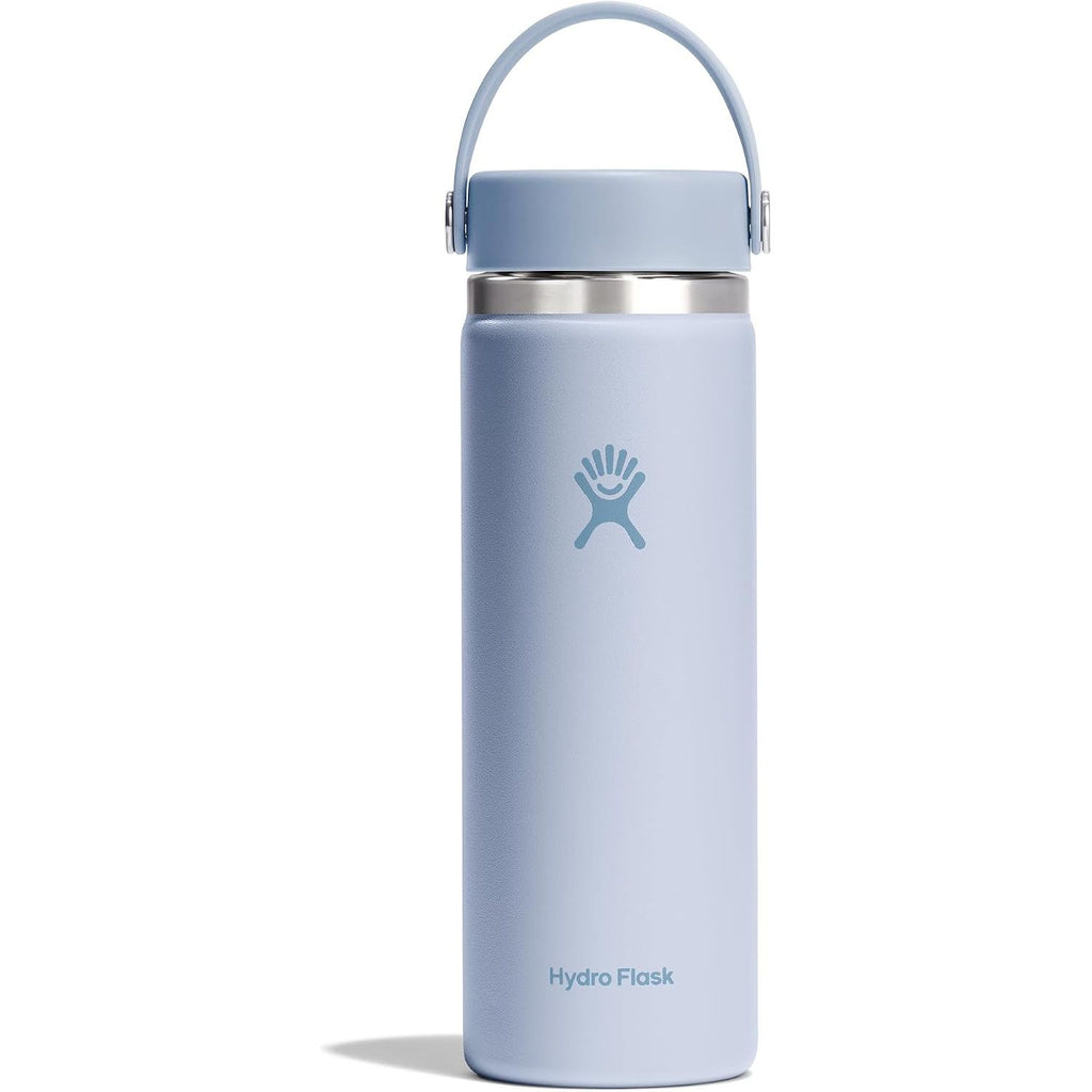 Hydro Flask Wasserflasche – isolierter Edelstahl – Weithals-Flex-Deckel, auslaufsicher, tropffrei und wiederbefüllbar, 590 ml Harbor Blue