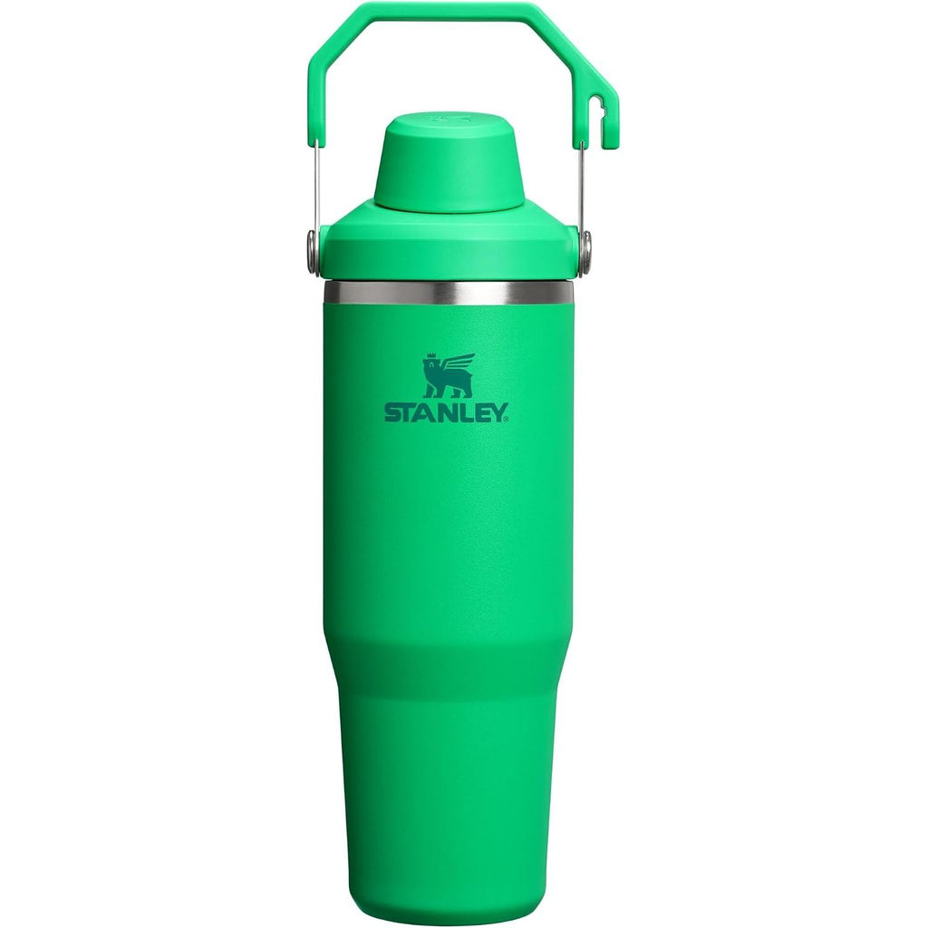 Stanley IceFlow 2.0 Fast Flow Becher mit Griff 887 ml | Angeschrägter Ausgießerdeckel zum Drehen | Auslaufsichere Trinkflasche | Isolierter Edelstahl | BPA-frei | Frost
