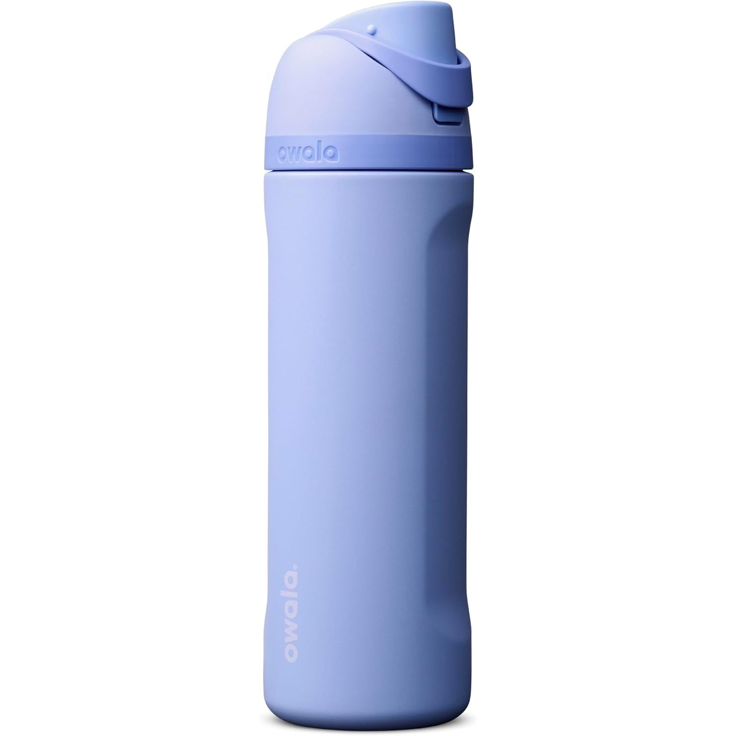 Owala FreeSip Isolierte Edelstahl-Wasserflasche mit Strohhalm für Sport und Reise, BPA-frei, 950 ml, Foggy Tide