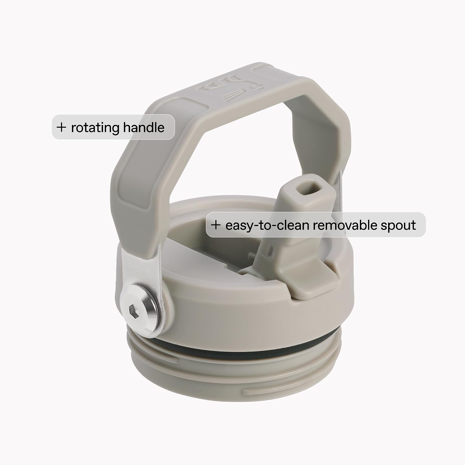 Stanley IceFlow Flip Straw 2.0 Wasserflasche 709 ml | Integrierter Strohhalm mit größerer Öffnung | Leicht und auslaufsicher | Isolierter Edelstahl | BPA-frei | Twilight