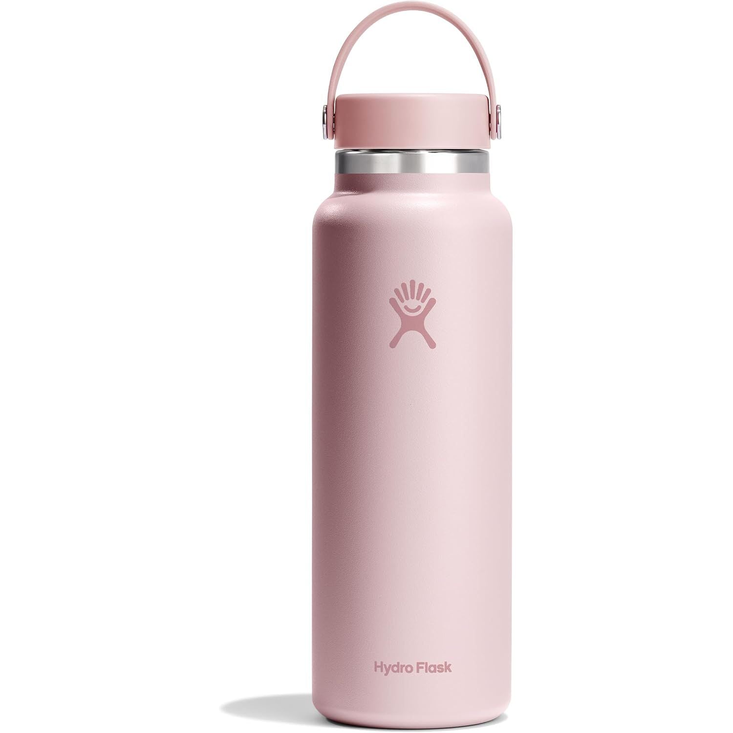 Hydro Flask Wasserflasche – isolierter Edelstahl – Weithals-Flex-Deckel, auslaufsicher, tropffrei und wiederbefüllbar, 590 ml Harbor Blue