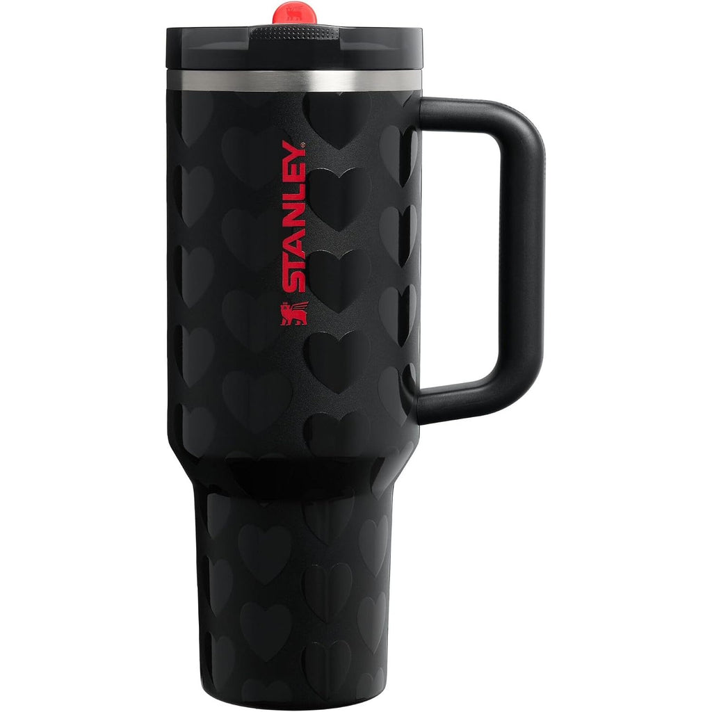 STANLEY Quencher ProTour Flip Straw Tumbler mit auslaufsicherem Deckel 1,2 Liter | Integrierter Strohhalm und Griff | Passt in Becherhalter für Reisen | Isolierter Edelstahlbecher | BPA-frei | Rosenquarz
