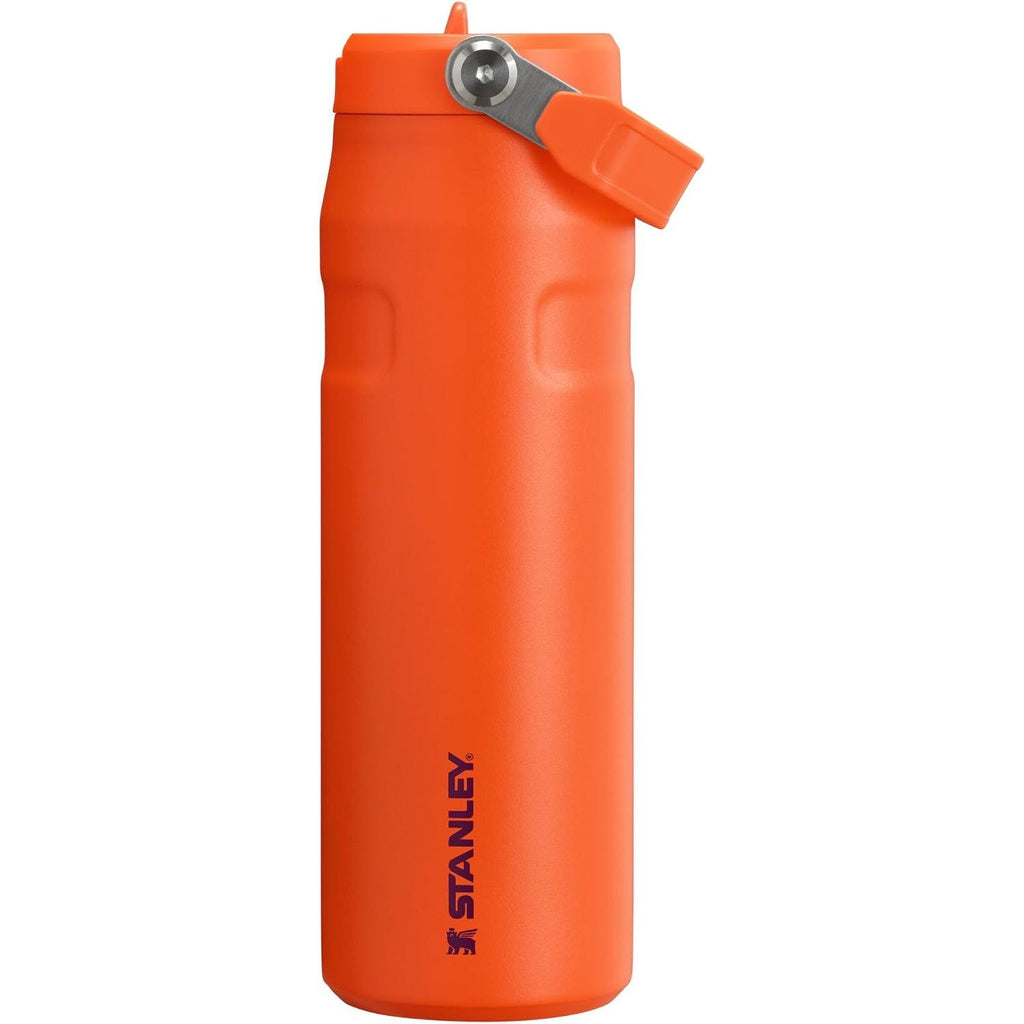 Stanley IceFlow Flip Straw 2.0 Wasserflasche 709 ml | Integrierter Strohhalm mit größerer Öffnung | Leicht und auslaufsicher | Isolierter Edelstahl | BPA-frei | Twilight
