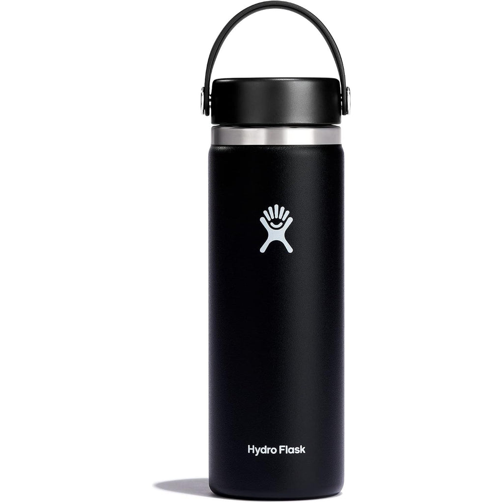 Hydro Flask Wasserflasche – isolierter Edelstahl – Weithals-Flex-Deckel, auslaufsicher, tropffrei und wiederbefüllbar, 590 ml Harbor Blue