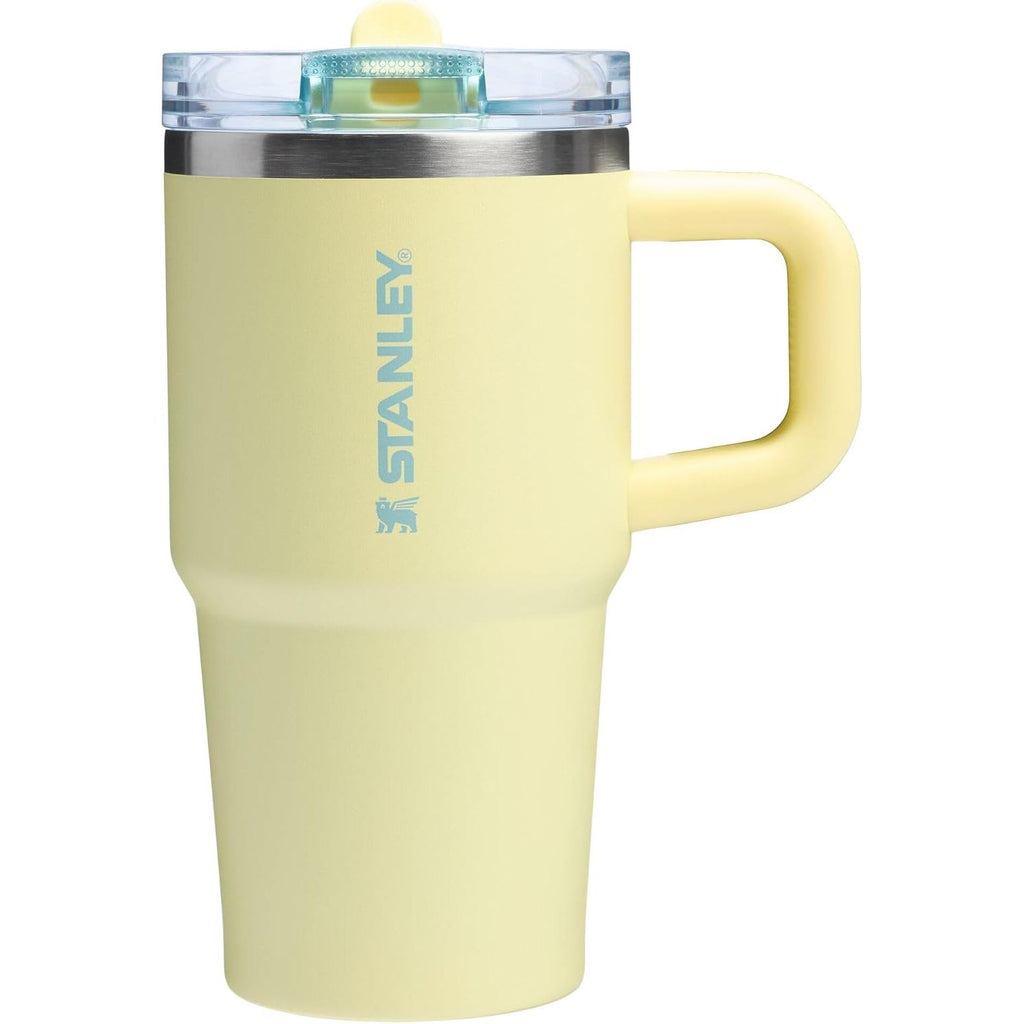 STANLEY Quencher ProTour Flip Straw Tumbler mit auslaufsicherem Deckel 1,2 Liter | Integrierter Strohhalm und Griff | Passt in Becherhalter für Reisen | Isolierter Edelstahlbecher | BPA-frei | Rosenquarz