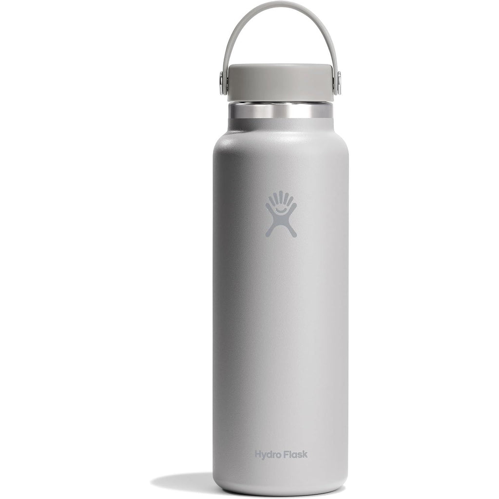 Hydro Flask Wasserflasche – isolierter Edelstahl – Weithals-Flex-Deckel, auslaufsicher, tropffrei und wiederbefüllbar, 590 ml Harbor Blue
