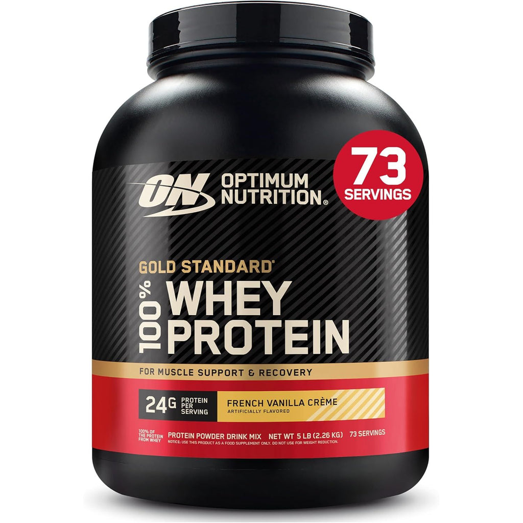 Optimum Nutrition Gold Standard 100% Whey Protein Powder, Double Rich Chocolate 1.98 Pound (Packaging May Vary) (Pack of 6)