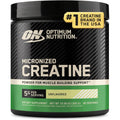 Optimum Nutrition Creatine, Micronized Creatine Monohydrate Powder, Supports Strength & Recovery, Banned Substance Tested, Unflavored, 5g per Serving, 60 Servings