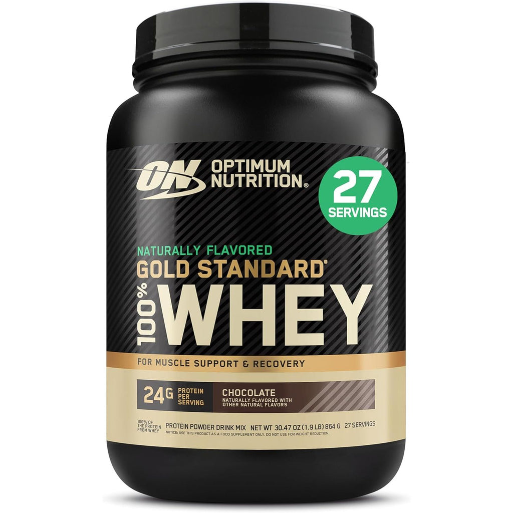 Optimum Nutrition Gold Standard 100% Whey Protein Powder, Double Rich Chocolate 1.98 Pound (Packaging May Vary) (Pack of 6)