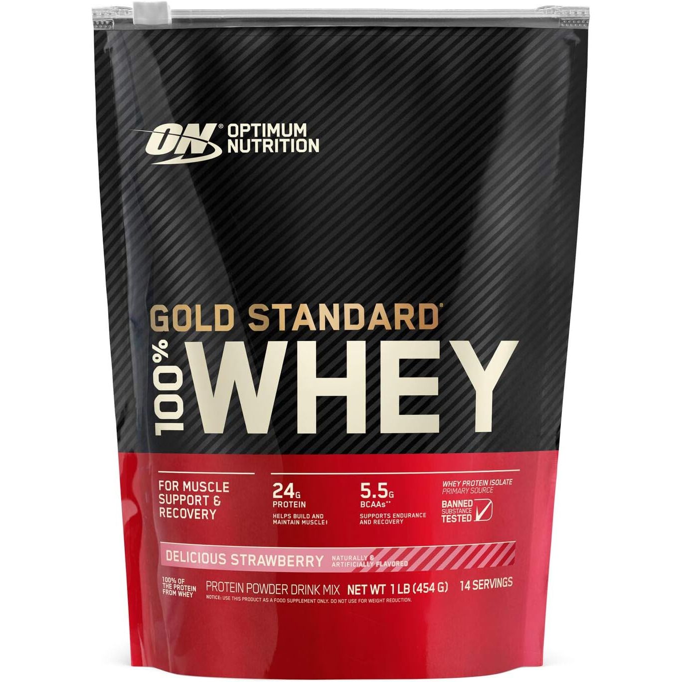 Optimum Nutrition 100 % Whey Chocolate Gold Standrad, 5.64 Pound