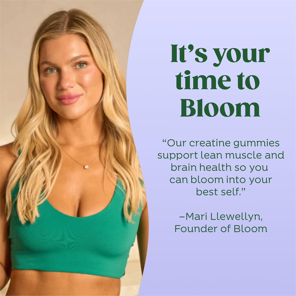 Bloom Pre Workout and Creatine Gummies Bundle
