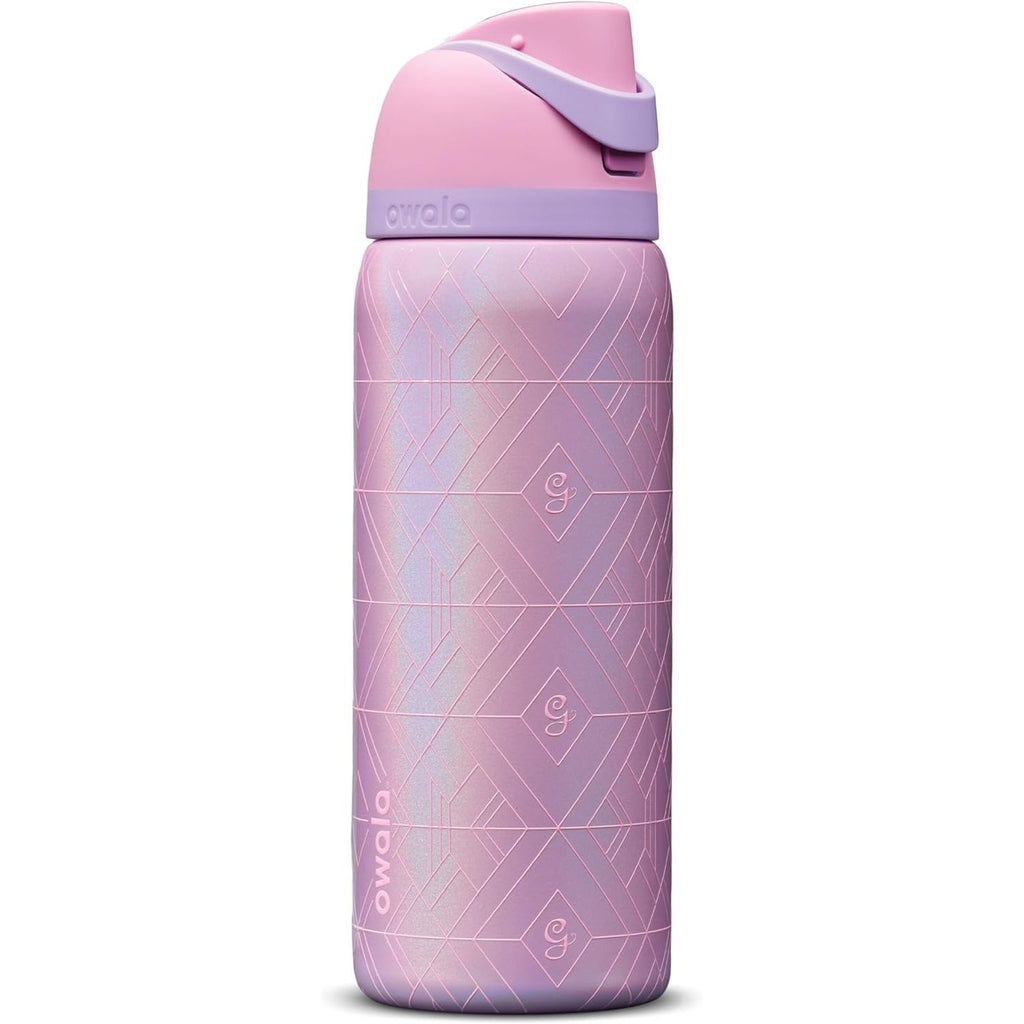 Owala Star Wars FreeSip Isolierte Edelstahl-Wasserflasche mit Strohhalm für Sport, Reisen und Schule, BPA-freie Sportwasserflasche, 946 ml, Darth Vader