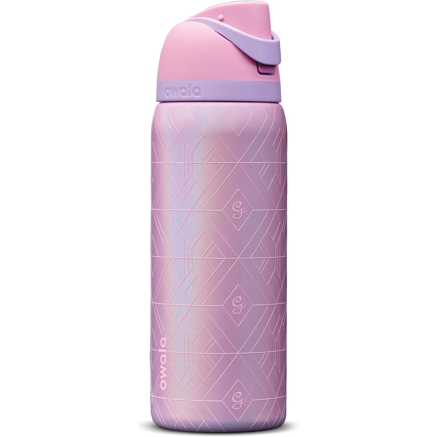 Owala Star Wars FreeSip Isolierte Edelstahl-Wasserflasche mit Strohhalm für Sport, Reisen und Schule, BPA-freie Sportwasserflasche, 946 ml, Darth Vader