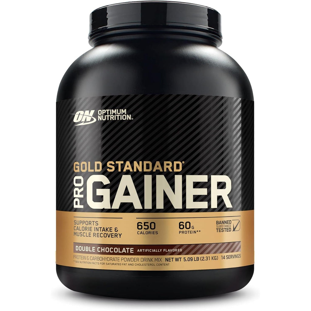 Optimum Nutrition Gold Standard Pro Gainer, Weight Gainer Protein Powder, Double Chocolate, 10.19 Pounds (Packaging May Vary) (Pack of 2)