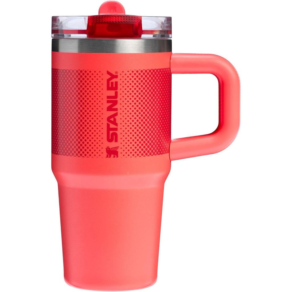 STANLEY Quencher ProTour Flip Straw Tumbler mit auslaufsicherem Deckel 1,2 Liter | Integrierter Strohhalm und Griff | Passt in Becherhalter für Reisen | Isolierter Edelstahlbecher | BPA-frei | Rosenquarz