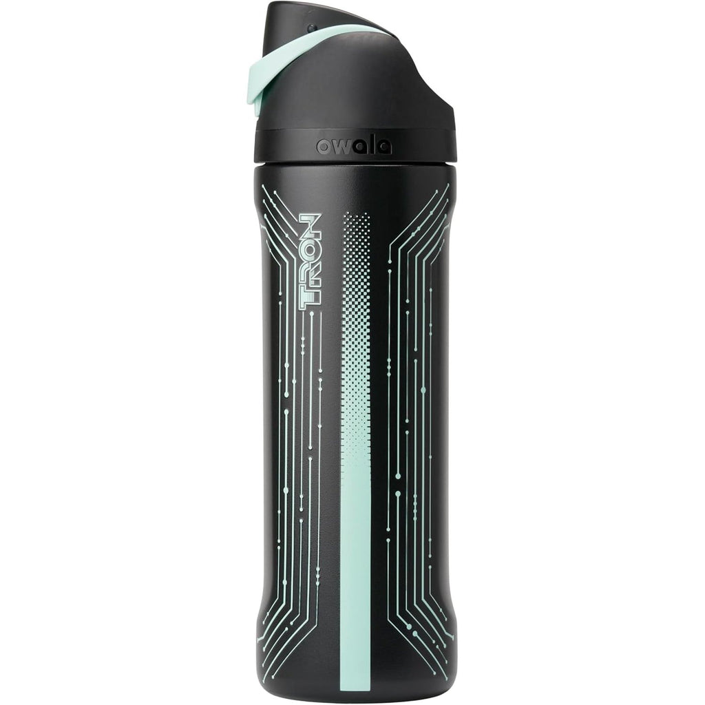Owala Star Wars FreeSip Isolierte Edelstahl-Wasserflasche mit Strohhalm für Sport, Reisen und Schule, BPA-freie Sportwasserflasche, 946 ml, Darth Vader