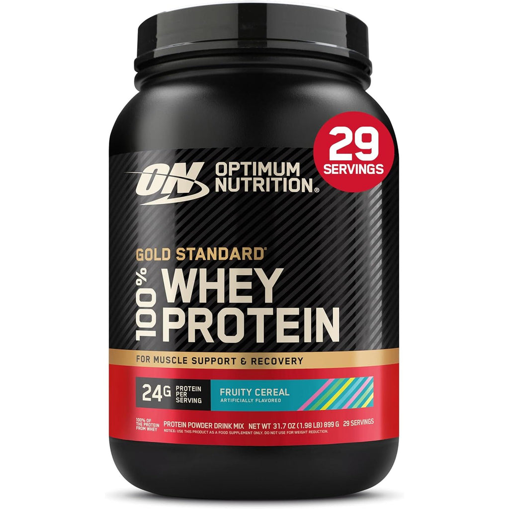 Optimum Nutrition Gold Standard 100% Whey Protein Powder, Double Rich Chocolate 1.98 Pound (Packaging May Vary) (Pack of 6)