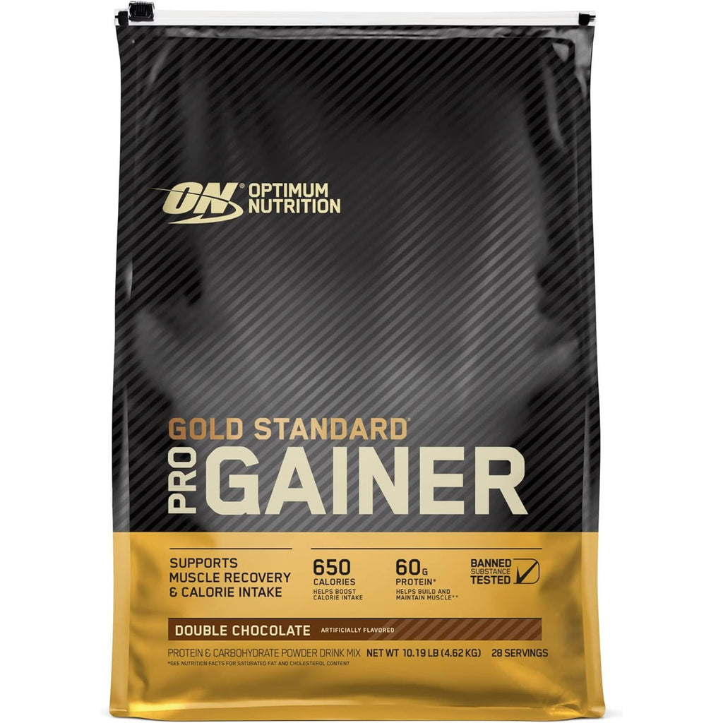 Optimum Nutrition Gold Standard Pro Gainer, Weight Gainer Protein Powder, Double Chocolate, 10.19 Pounds (Packaging May Vary) (Pack of 2)