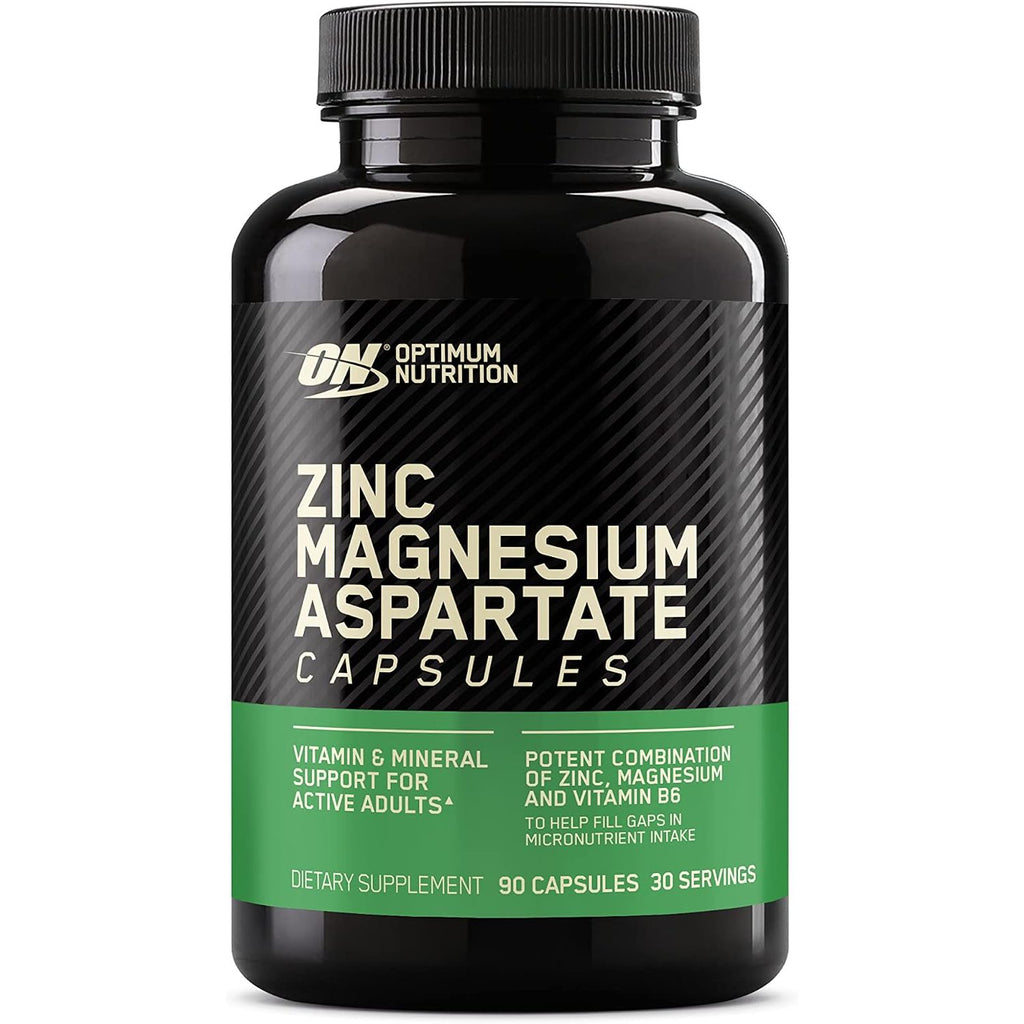 Optimum Nutrition Muscle Recovery and Endurance Supplement for Men and Women,Zinc-and Magnesium Supplement,180 Count (Pack of 2)