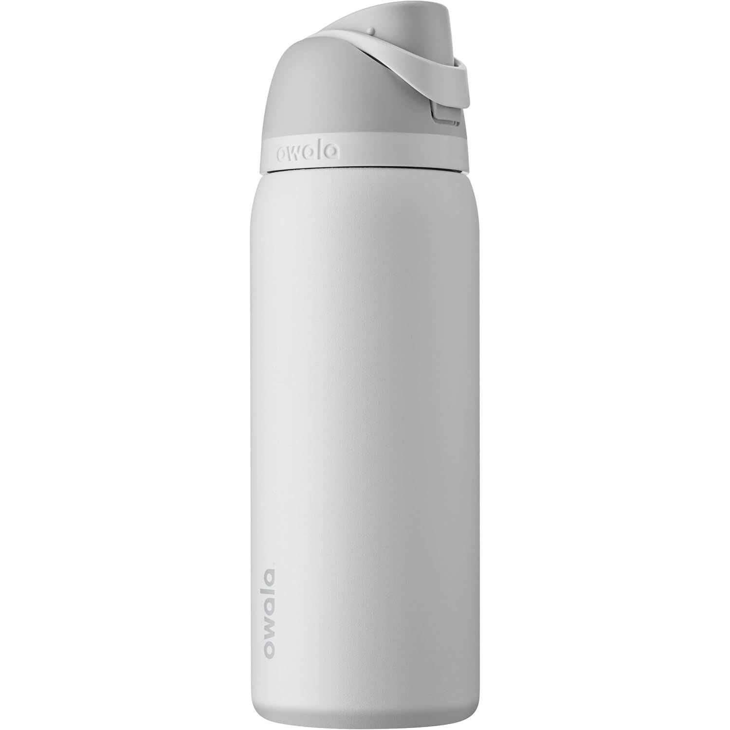 Owala FreeSip Isolierte Edelstahl-Wasserflasche mit Strohhalm für Sport und Reise, BPA-frei, 950 ml, Foggy Tide