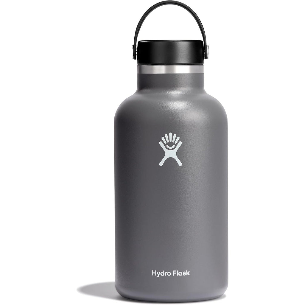 Hydro Flask Wasserflasche – isolierter Edelstahl – Weithals-Flex-Deckel, auslaufsicher, tropffrei und wiederbefüllbar, 590 ml Harbor Blue