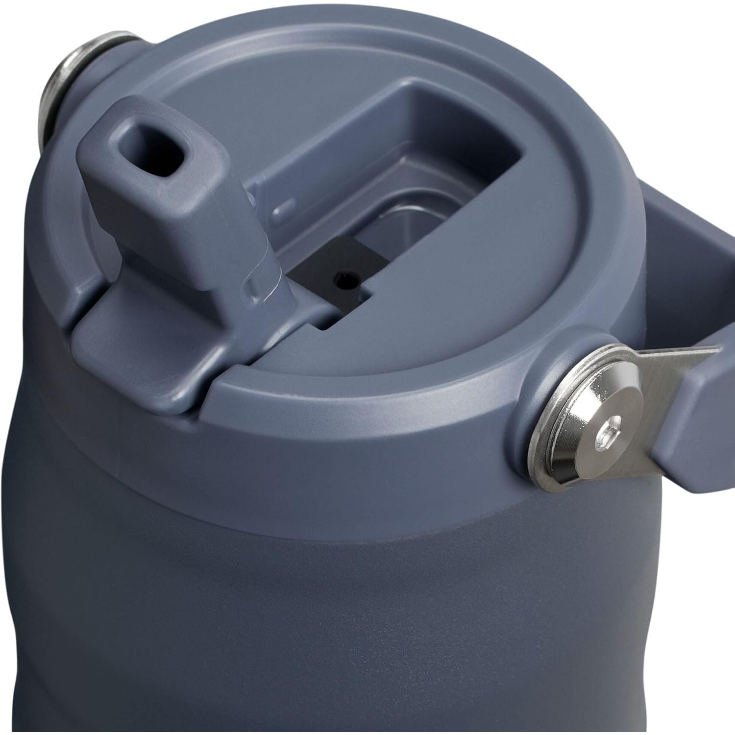 Stanley IceFlow Flip Straw 2.0 Wasserflasche 709 ml | Integrierter Strohhalm mit größerer Öffnung | Leicht und auslaufsicher | Isolierter Edelstahl | BPA-frei | Twilight