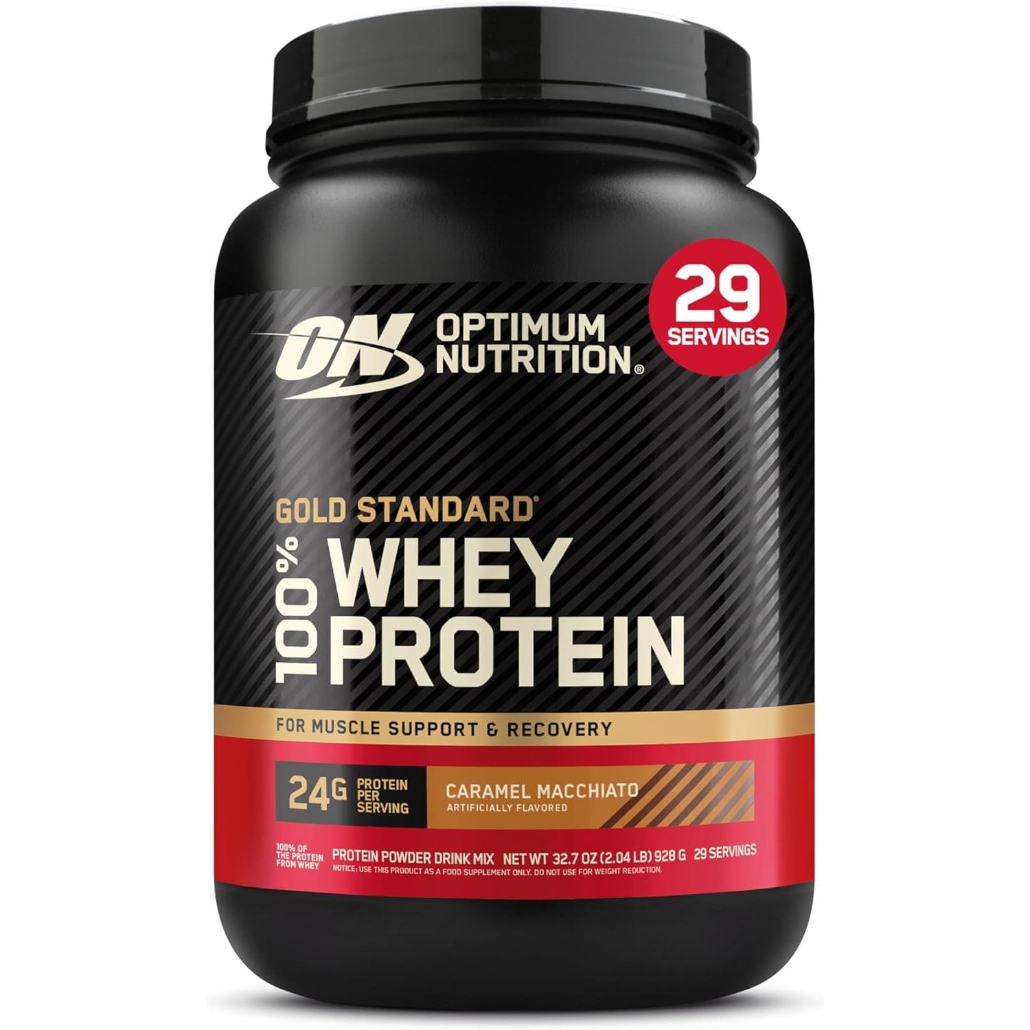 Optimum Nutrition Gold Standard 100% Whey Protein Powder, Double Rich Chocolate 1.98 Pound (Packaging May Vary) (Pack of 6)