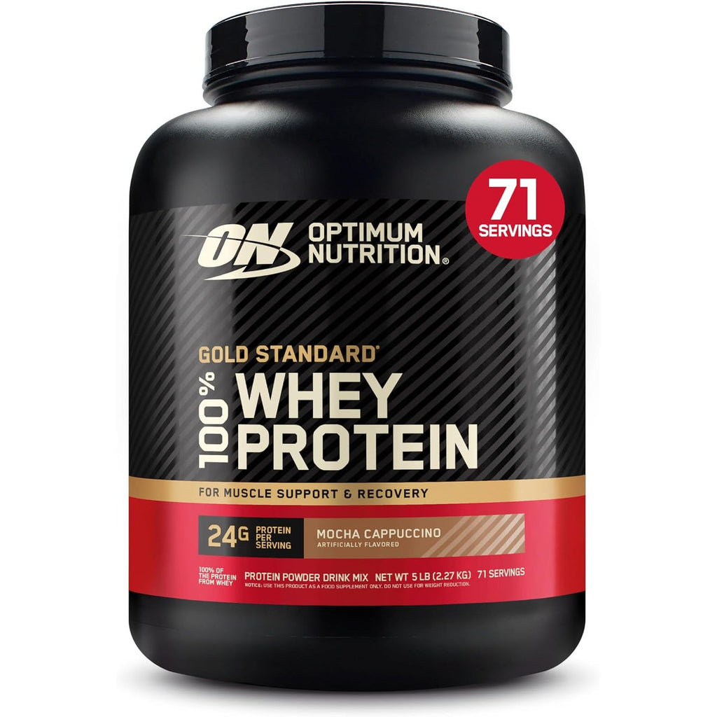 Optimum Nutrition Gold Standard 100% Whey Protein Powder, Double Rich Chocolate 1.98 Pound (Packaging May Vary) (Pack of 6)