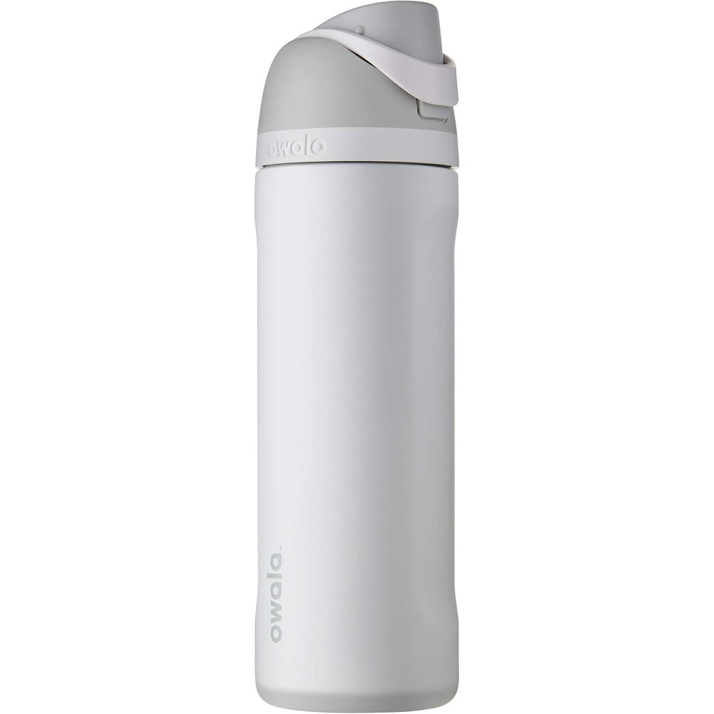 Owala FreeSip Isolierte Edelstahl-Wasserflasche mit Strohhalm für Sport und Reise, BPA-frei, 950 ml, Foggy Tide