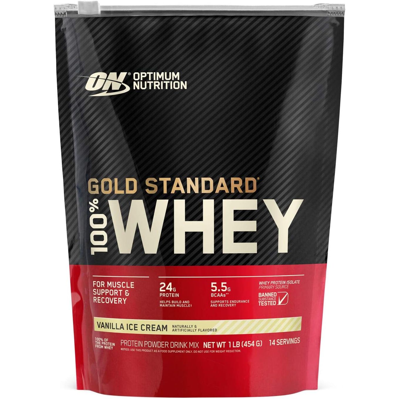 Optimum Nutrition 100 % Whey Chocolate Gold Standrad, 5.64 Pound