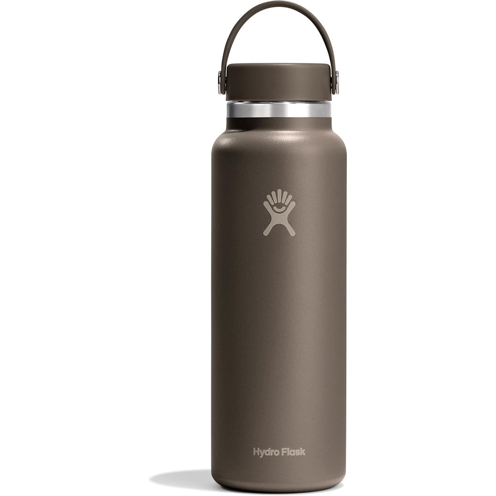 Hydro Flask Wasserflasche – isolierter Edelstahl – Weithals-Flex-Deckel, auslaufsicher, tropffrei und wiederbefüllbar, 590 ml Harbor Blue