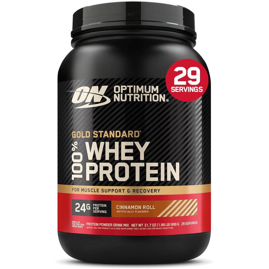Optimum Nutrition Gold Standard 100% Whey Protein Powder, Double Rich Chocolate 1.98 Pound (Packaging May Vary) (Pack of 6)