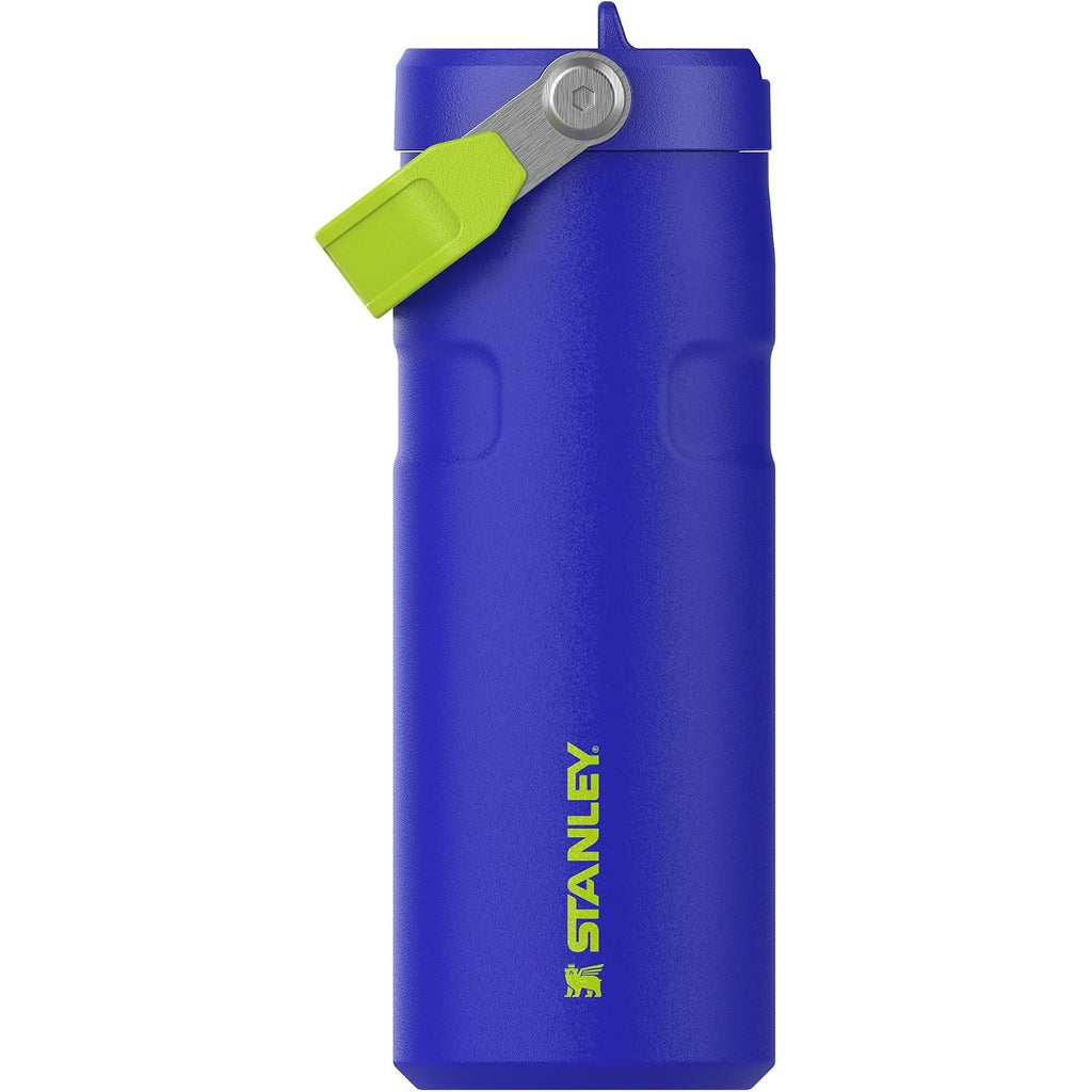 Stanley IceFlow Flip Straw 2.0 Wasserflasche 709 ml | Integrierter Strohhalm mit größerer Öffnung | Leicht und auslaufsicher | Isolierter Edelstahl | BPA-frei | Twilight